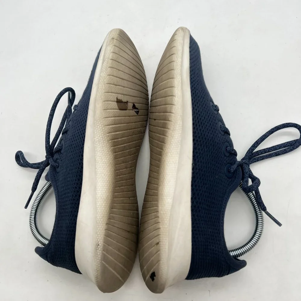 Allbirds Women's Size 9 Blue  Runner 0818 Low Top Lace Up Sneakers_9